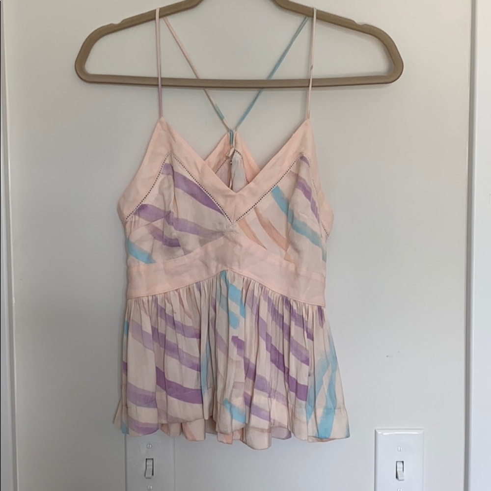 Free People Cotton Candy tank